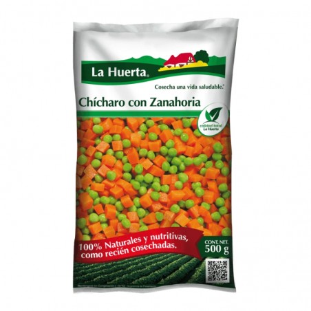 ZANAHORIA CON CHICHARO 500 GR