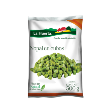 NOPAL EN CUBO LA HUERTA 500 GR